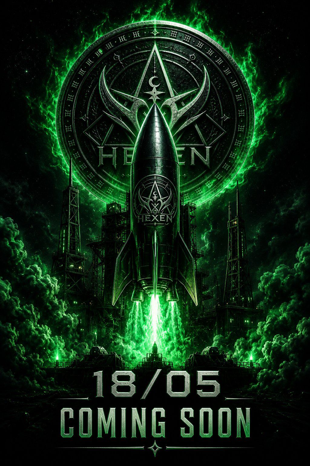 $HEXEN cosmic launch